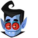 Halloween Bat and Dracula cursor