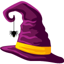 Halloween Cauldron and Witch's Hat pointer