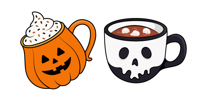 Halloween Cups of Cocoa