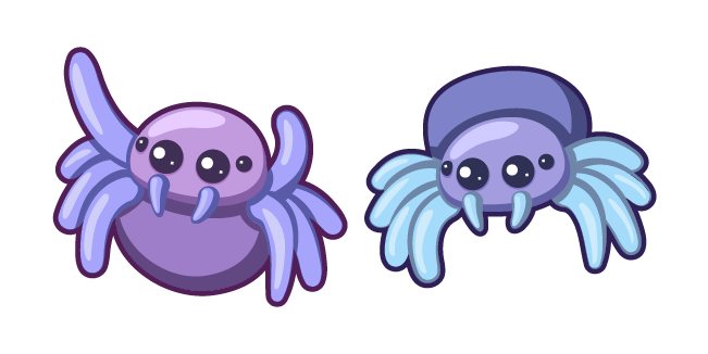 Halloween Cute Spiders