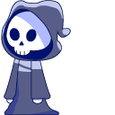 Halloween Death and Scythe cursor