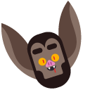 Halloween Funny Bats pointer