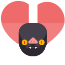 Halloween Funny Bats cursor