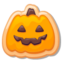 Halloween Ghost and Pumpkin Cookies cursor