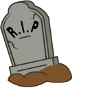 Halloween Grave and Zombie Hand pointer