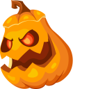 Halloween Jack-O'-Lantern pointer