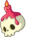 Halloween Skull and Jar pointer