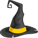 Witch Broom and Hat cursor