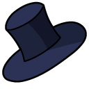 Henry Stickmin Earrings and Top Hat pointer