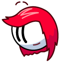 Henry Stickmin Ellie Rose and Toppat Hat cursor