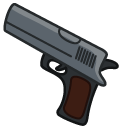 Henry Stickmin General Hubert Galeforce and Pistol pointer