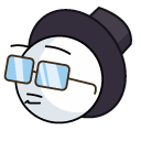 Henry Stickmin Hannibal Burns and Glasses cursor
