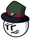 Henry Stickmin Mr. Macbeth and AR 15 Style Rifle cursor