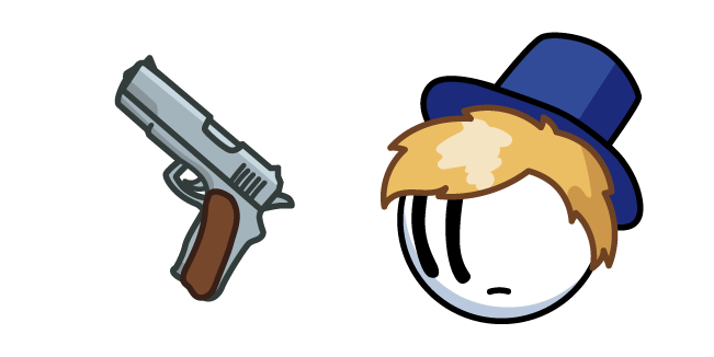 Henry Stickmin Sven Svensson and Pistol