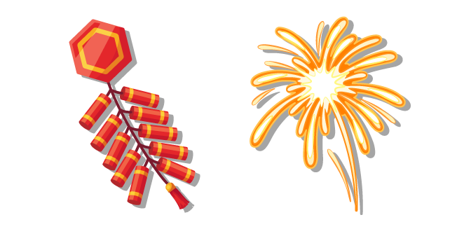 Chinese New Year Firecracker and Firework