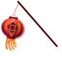 Chinese New Year Lantern and Dragon pointer