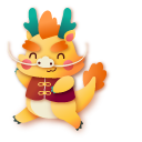 Chinese New Year Lantern and Dragon cursor