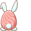 Easter Bunny Egg cursor