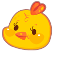 Easter Rabbit and Chick cursor