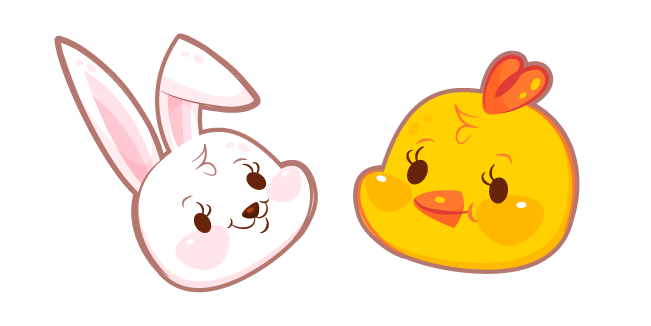 Easter Rabbit and Chick