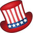 Labor Day and USA Hat pointer