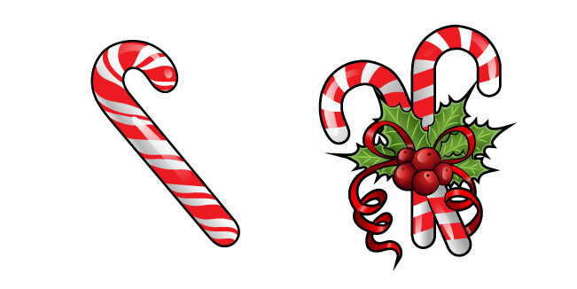 New Year Candy Cane