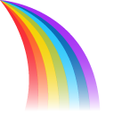 Saint Patrick's Day Rainbow and Pot of Gold pointer