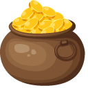 Saint Patrick's Day Rainbow and Pot of Gold cursor