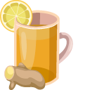 Thanksgiving Day Ginger Drink and Chocolate Apple cursor