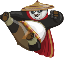 Thanksgiving Day Minion and Kung Fu Panda Balloons cursor