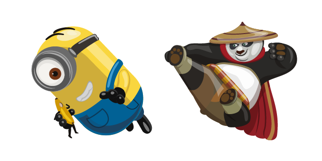 Thanksgiving Day Minion and Kung Fu Panda Balloons