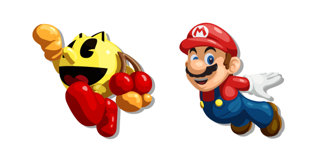 Thanksgiving Day Pac-Man and Mario Balloons