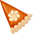 Thanksgiving Day Pumpkin Pie and Tea pointer