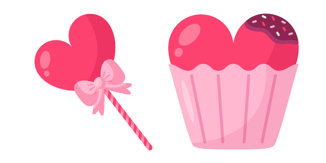 Valentine's Day Candy and Cake