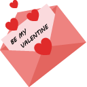Valentine's Day Card and Candy pointer