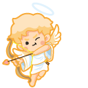 Valentine's Day Cupid and Love Bow cursor