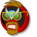 Homestar Runner Senor Cardgage and Fist cursor