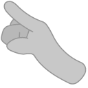 Homestar Runner Strong Sad and Hand pointer