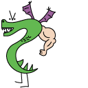 Homestar Runner Trogdor the Burninator cursor