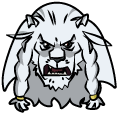 Invincible Battle Beast and Mace cursor