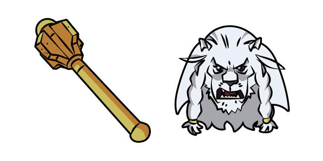 Invincible Battle Beast and Mace