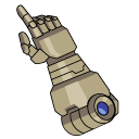 Invincible Conquest and Cybernetic Hand pointer