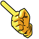 Invincible Oliver Grayson and a Hand pointer