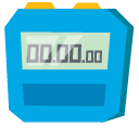 Athletic Coach: Megaphone and Stopwatch cursor
