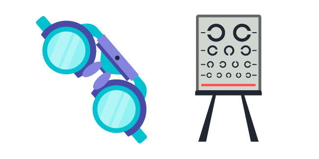 Oculist: Glasses and Eye Test Chart