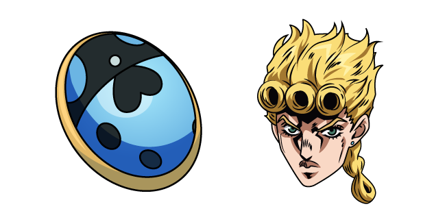 JoJo's Bizarre Adventure Giorno Giovanna and Ladybug Emblem