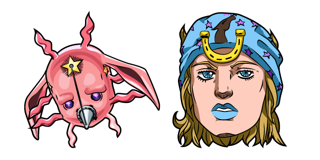 JoJo's Bizarre Adventure Johnny Joestar and Tusk