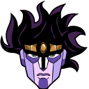 JoJo's Bizarre Adventure Jotaro Kujo and Star Platinum pointer