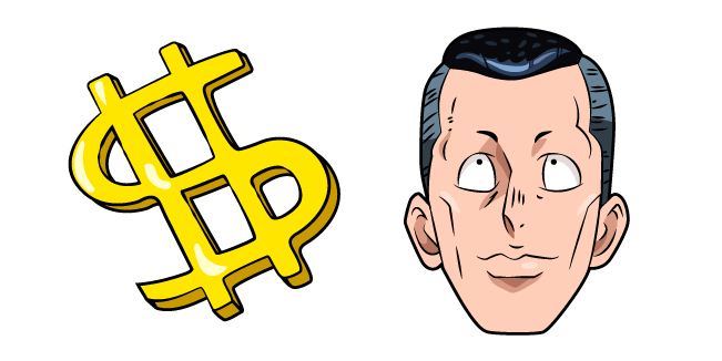 JoJo's Bizarre Adventure Okuyasu and Dollar Sign