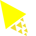 Just Shapes and Beats Yellow Triangle and Orange Circle pointer